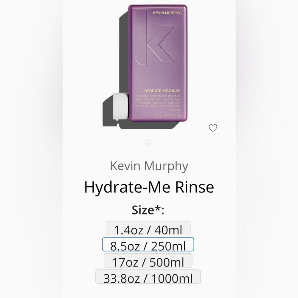 Kevin Murphy, hydrate me rinse, 8.4 oz